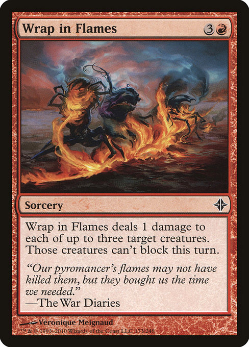 Wrap in Flames [Foil]
