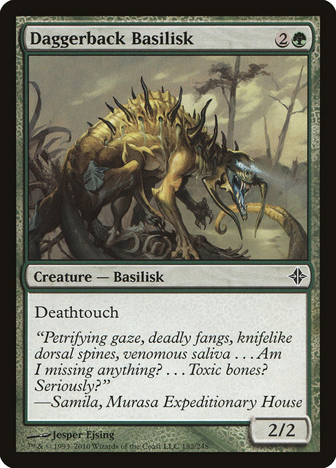 Daggerback Basilisk [Foil]