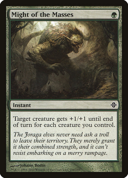 Might of the Masses [Foil]
