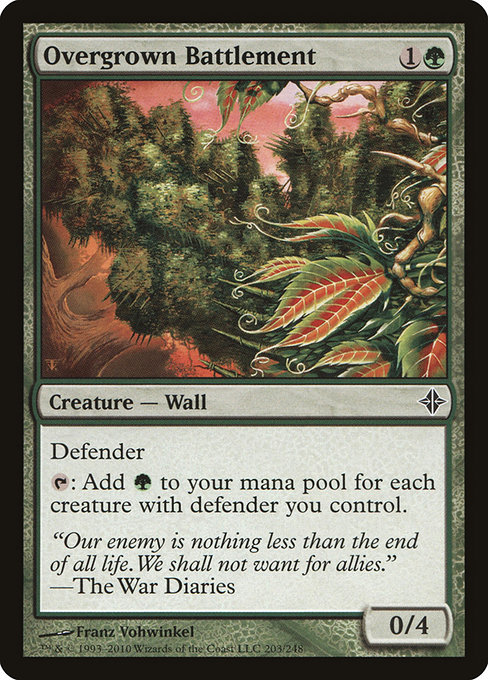 Overgrown Battlement [Foil]