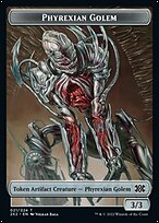 Phyrexian Golem Token T2X2