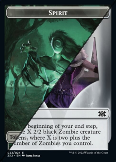 Spirit Token 002 // Liliana, the Last Hope Emblem Token T2X2 023 [Foil]