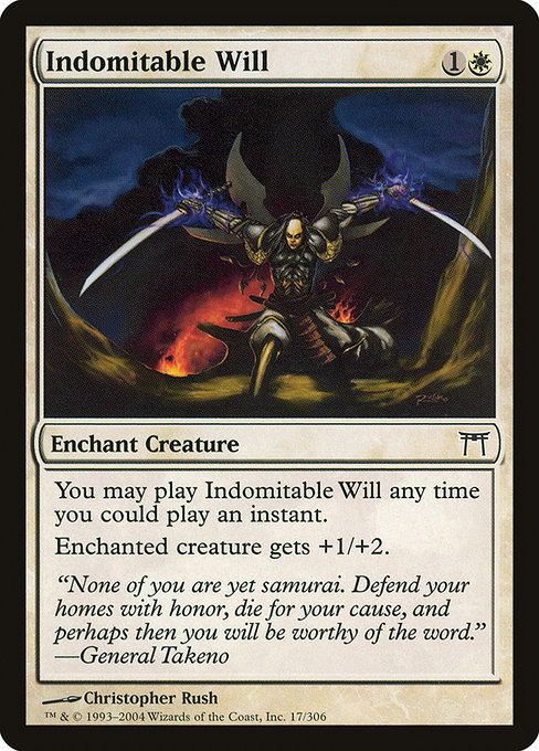 Indomitable Will [Foil]