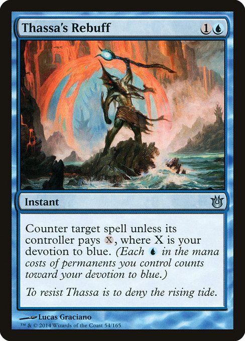 Thassa's Rebuff [Foil]