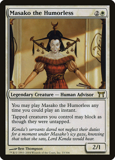 Masako the Humorless [Foil]