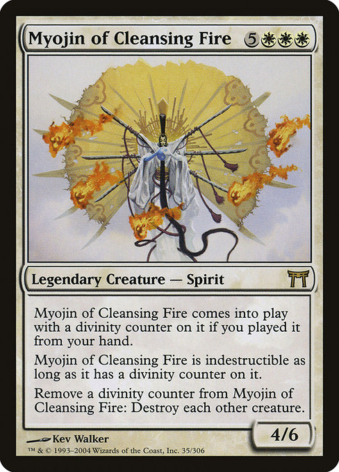 Myojin of Cleansing Fire [Foil]
