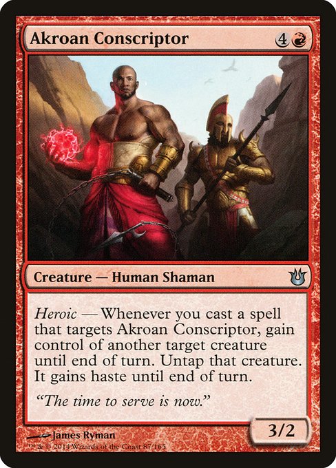 Akroan Conscriptor [Foil]