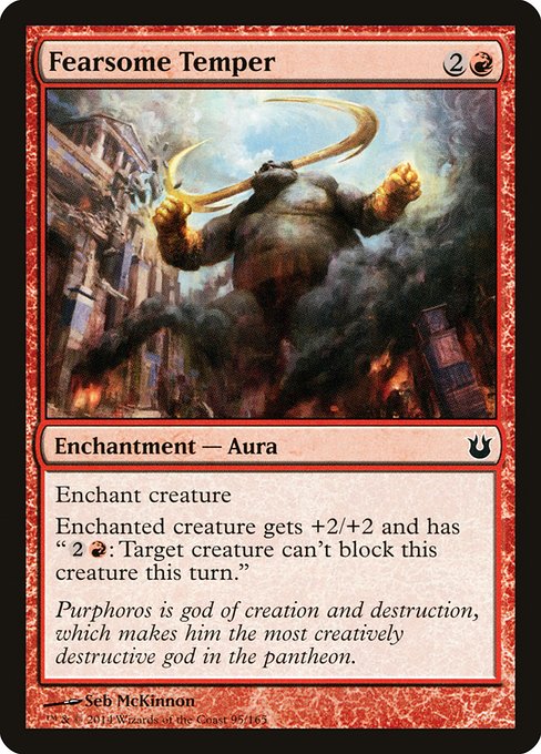 Fearsome Temper [Foil]