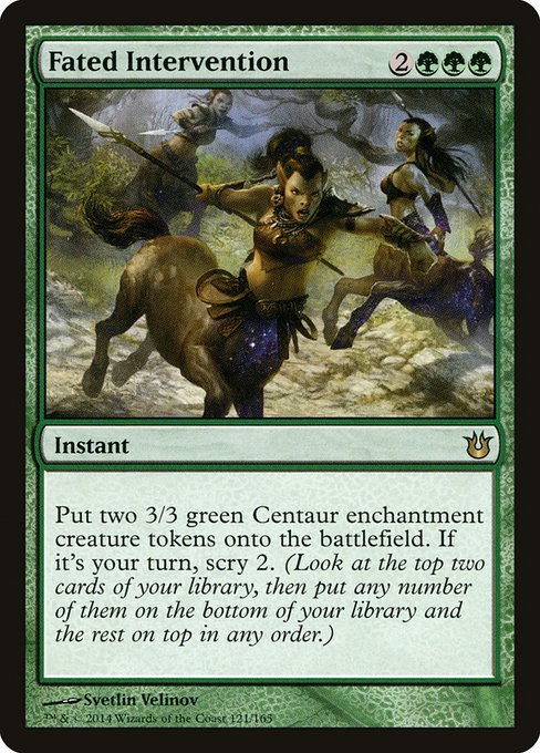 Fated Intervention [Foil]