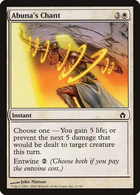Abuna's Chant [Foil]