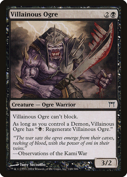 Villainous Ogre [Foil]