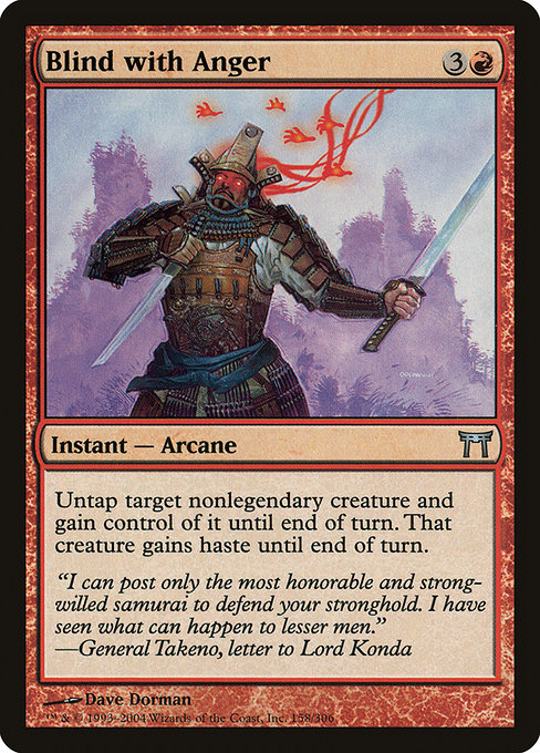 Blind with Anger [Foil]