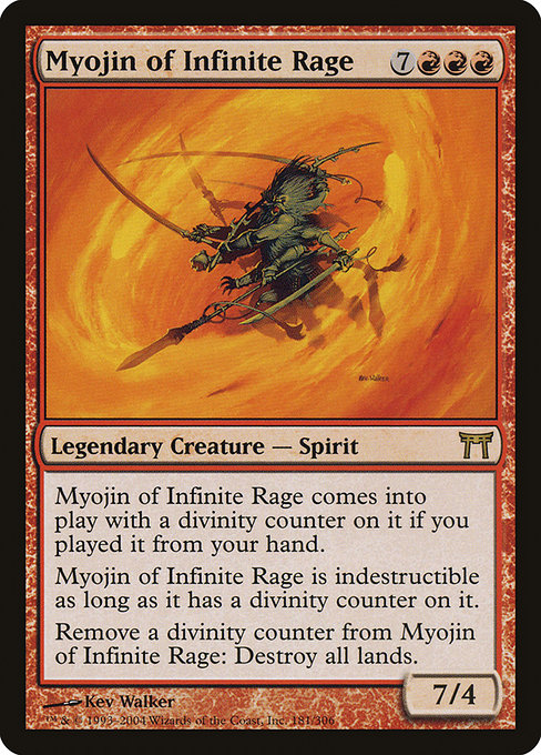 Myojin of Infinite Rage [Foil]