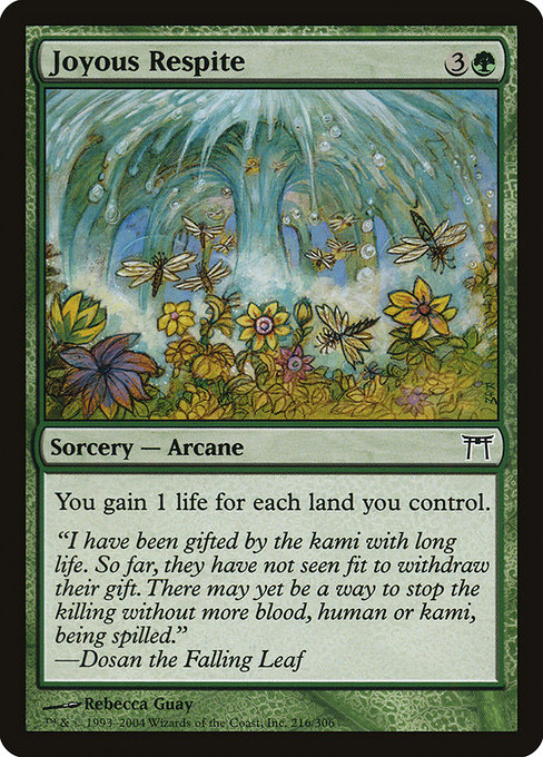 Joyous Respite [Foil]