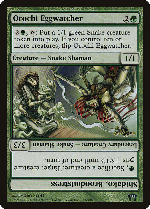 Orochi Eggwatcher // Shidako, Broodmistress [Foil]