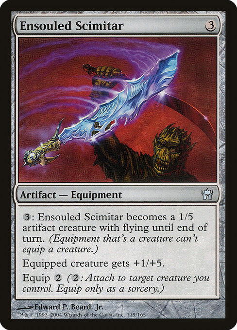 Ensouled Scimitar [Foil]