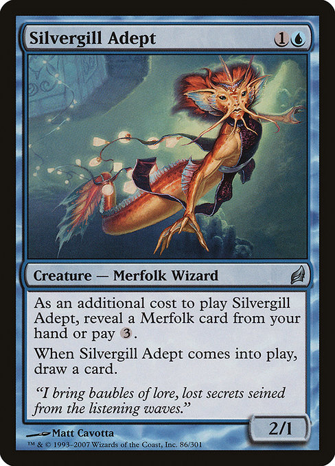 Silvergill Adept [Foil]