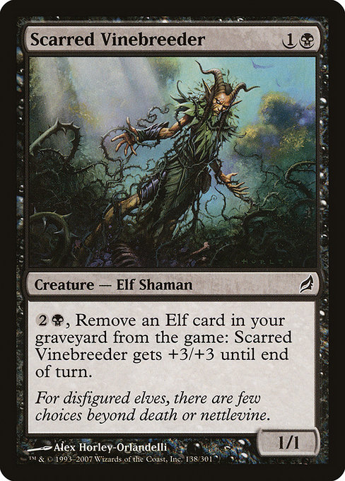 Scarred Vinebreeder [Foil]