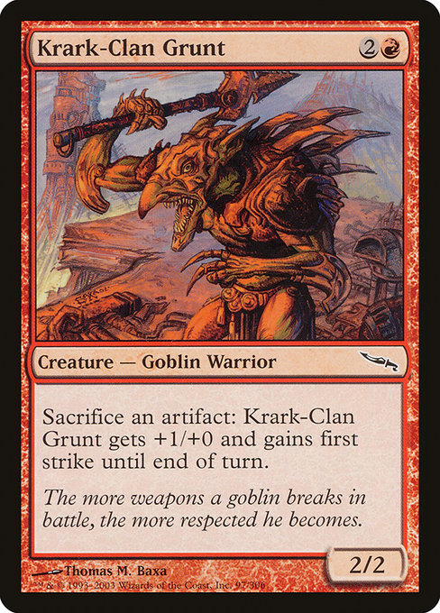 Krark-Clan Grunt [Foil]