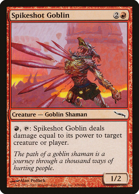 Spikeshot Goblin [Foil]
