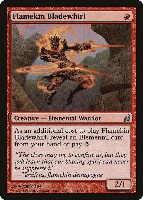 Flamekin Bladewhirl [Foil]