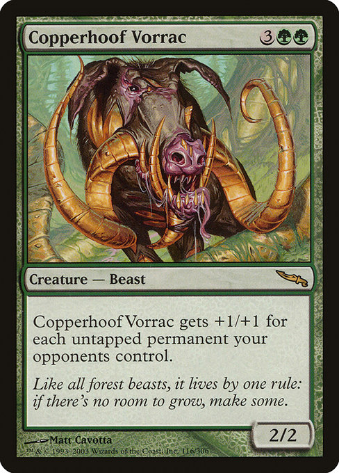 Copperhoof Vorrac [Foil]