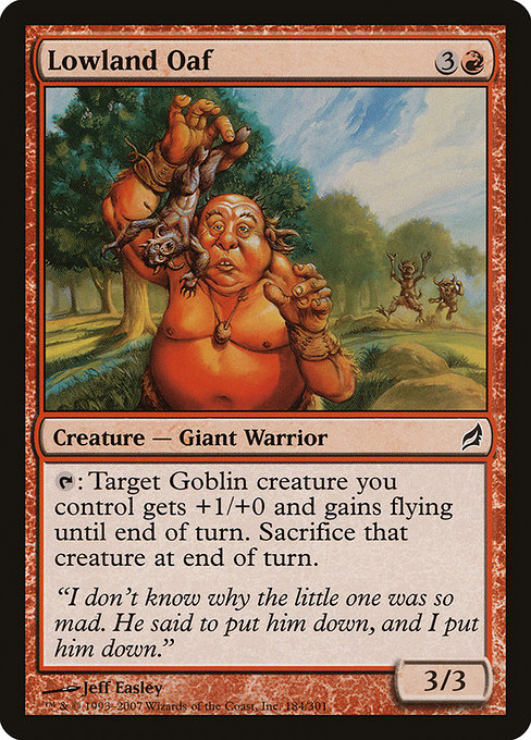 Lowland Oaf [Foil]
