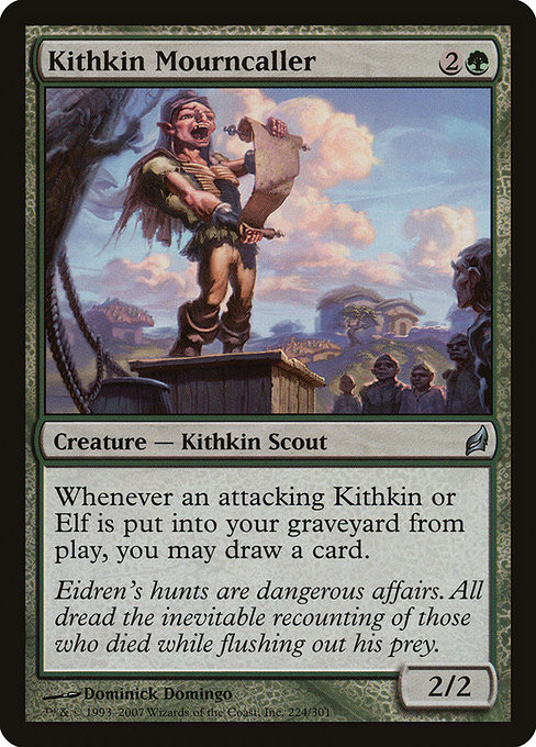 Kithkin Mourncaller [Foil]