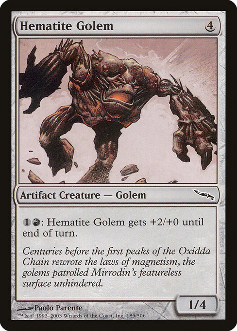 Hematite Golem [Foil]