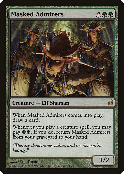 Masked Admirers [Foil]
