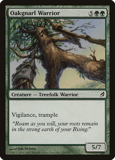 Oakgnarl Warrior [Foil]
