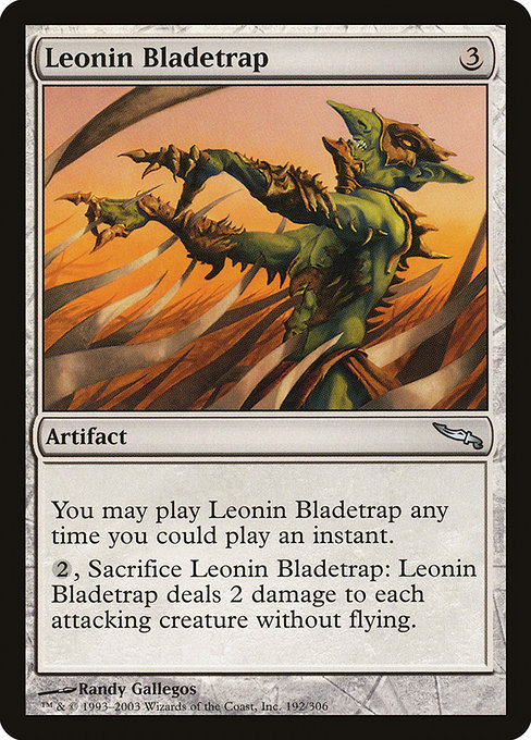 Leonin Bladetrap [Foil]