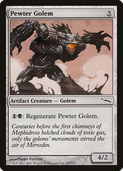 Pewter Golem [Foil]