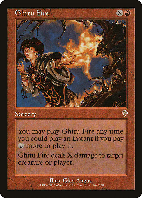Ghitu Fire [Foil]