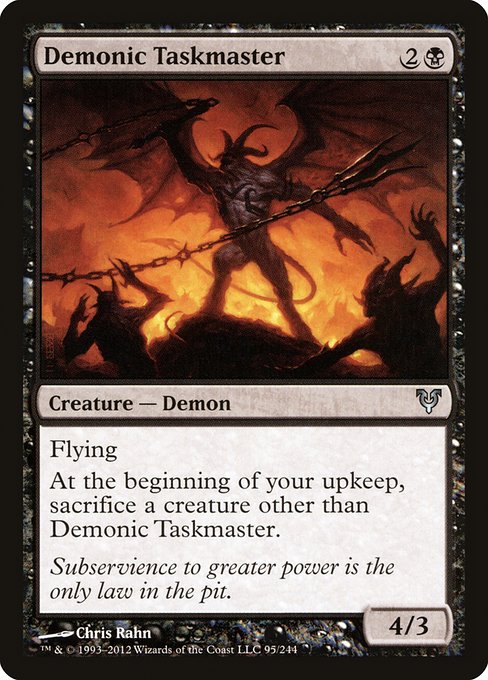 Demonic Taskmaster [Foil]
