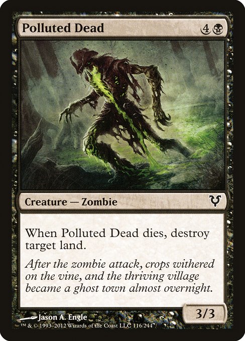 Polluted Dead [Foil]