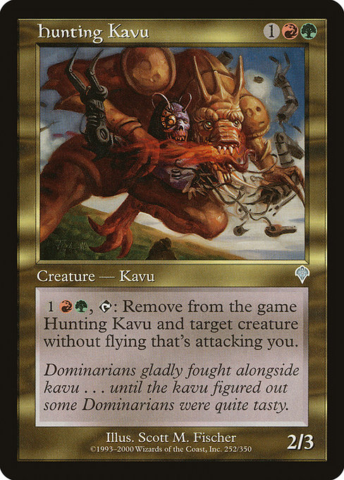 Hunting Kavu [Foil]