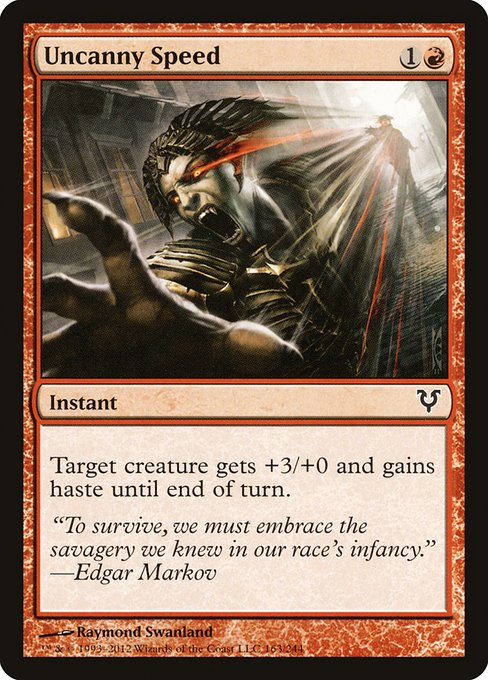 Uncanny Speed [Foil]