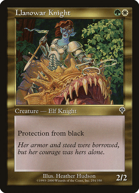 Llanowar Knight [Foil]