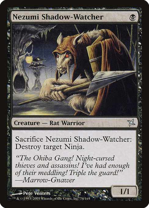Nezumi Shadow-Watcher [Foil]