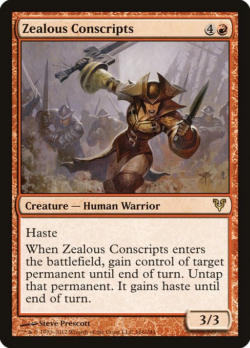 Zealous Conscripts [Foil]