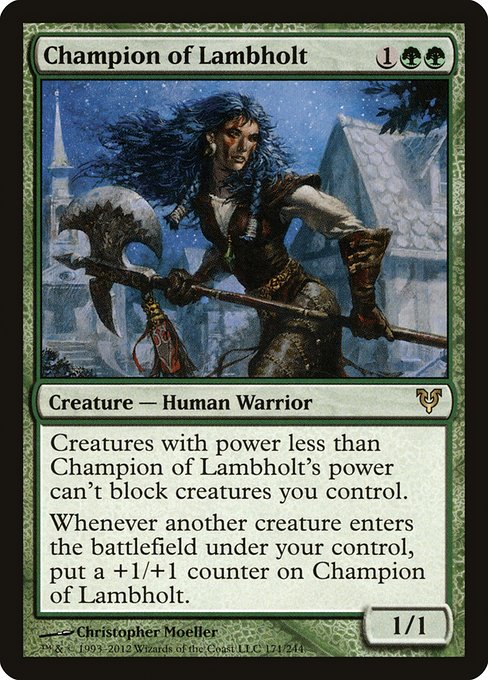 Champion of Lambholt [Foil]