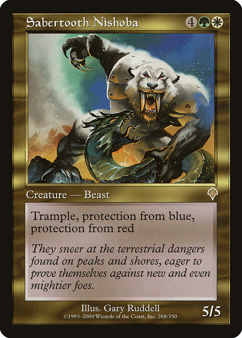 Sabertooth Nishoba [Foil]