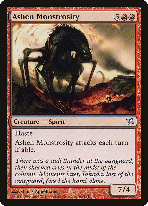 Ashen Monstrosity [Foil]