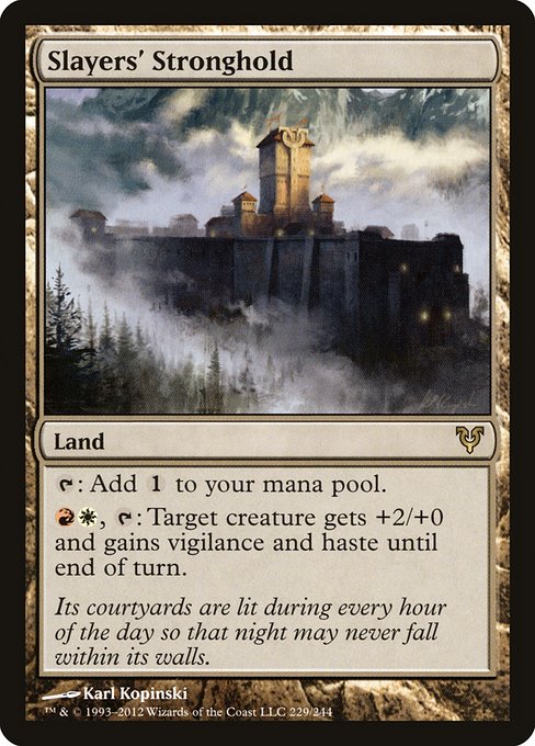 Slayers' Stronghold [Foil]