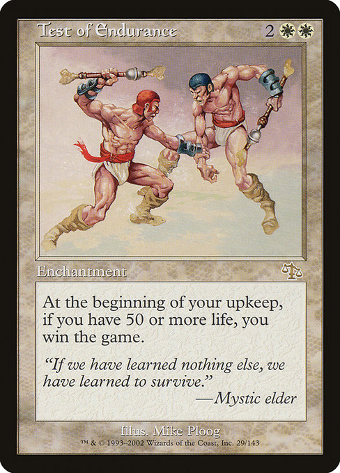 Test of Endurance [Foil]