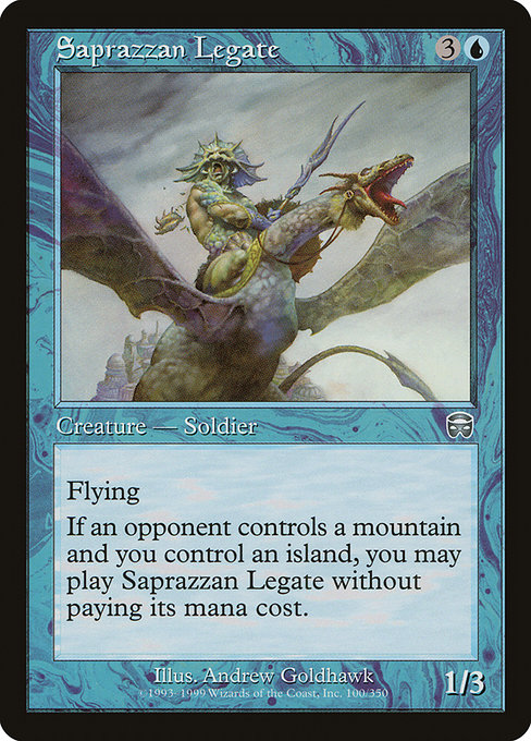 Saprazzan Legate [Foil]