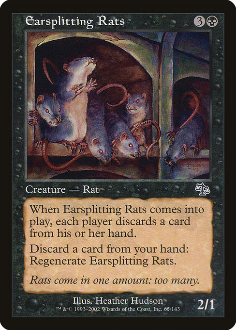 Earsplitting Rats [Foil]