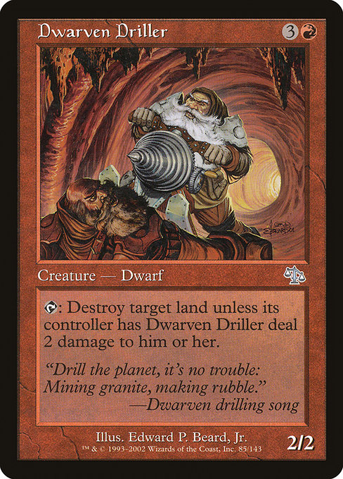 Dwarven Driller [Foil]