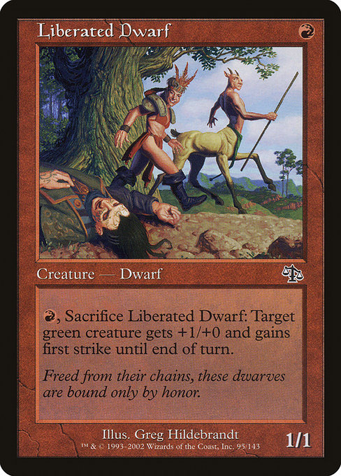 Liberated Dwarf [Foil]